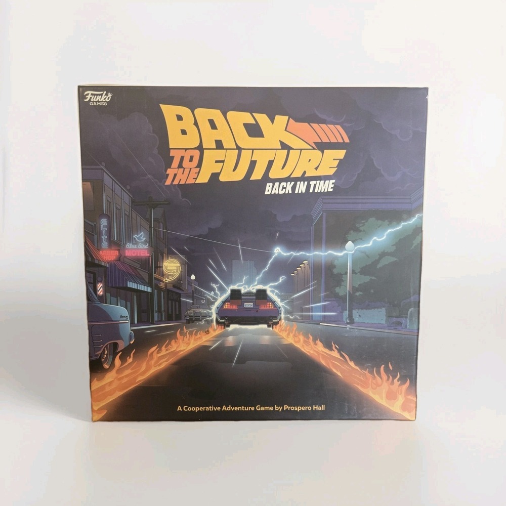 Funko Back To The Future - Back In Time Strategy Board Game NIOP